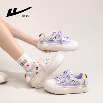 Туфли-хлебушки Женская обувь Толстая подошва Обувь для кукол высокой ценности Студенческие универсальные кеды Милый пес Повседневная спортивная обувь Мода