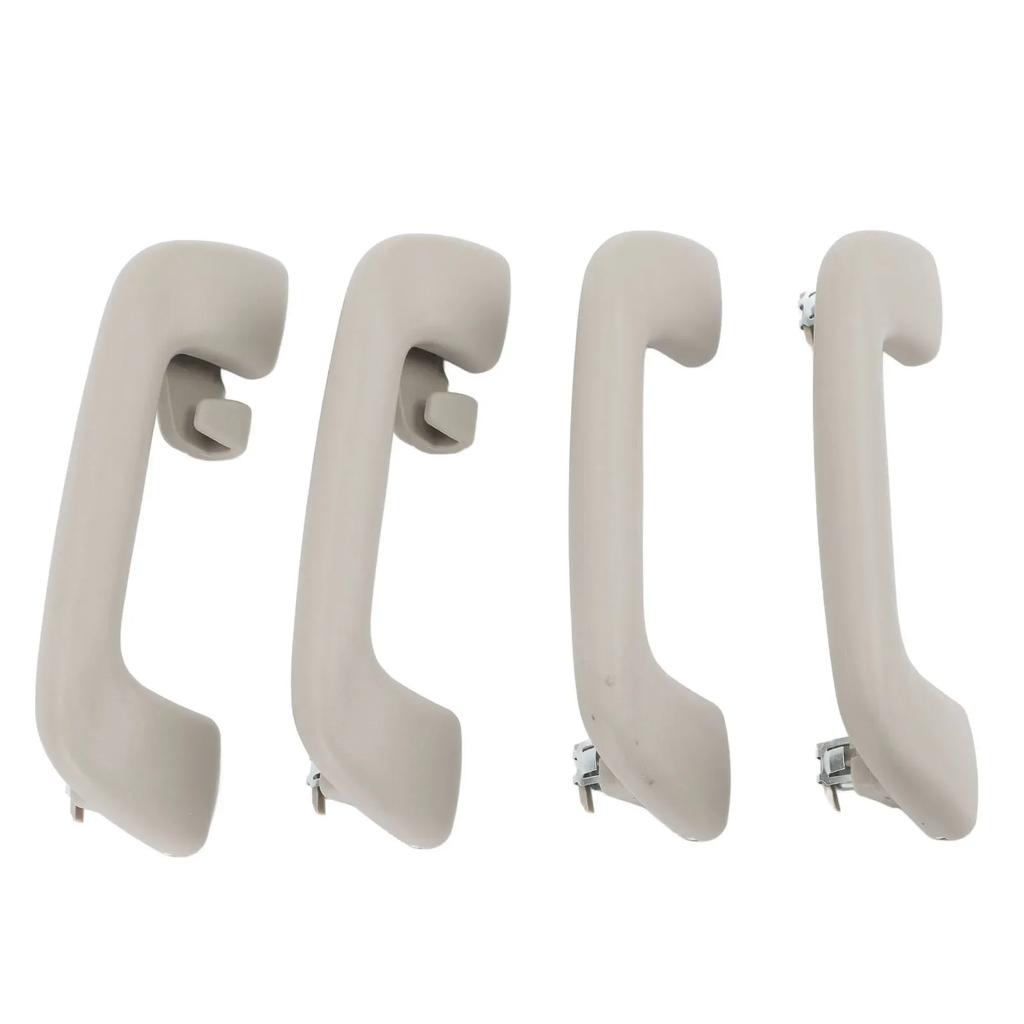 4Pcs Interior Pull Roof Grab Handle ABS Auto Roof Pull Handle Comfortable Grip Replacement for Corolla 2007-2013 Car Accessorie