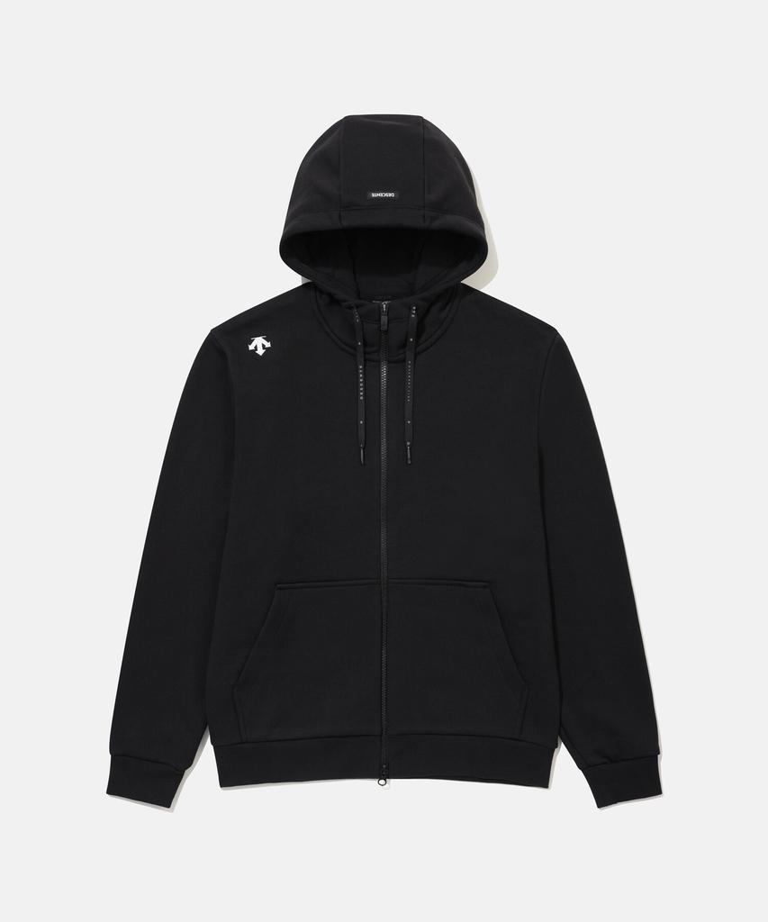 Descente Sports Черная тренировочная куртка с графическим принтом на спине Terry Sr323Uft81 (Тип B)