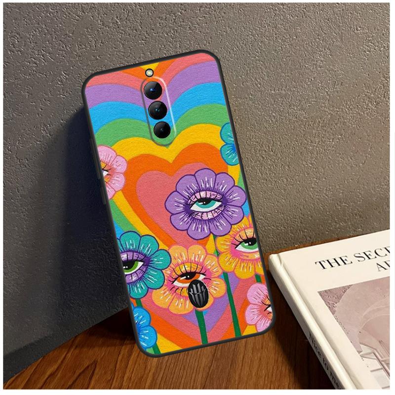 Cute Indie Hippie Case For ZTE Nubia Red Magic 8S 8 9 Pro Plus Red Magic 6 7 Pro 6S 7S Pro 5G 5S 6R Funda