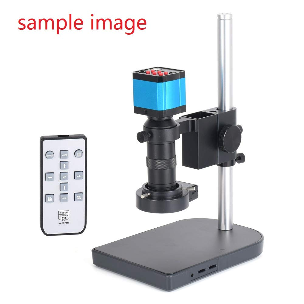HAYEAR Bracket DIA 50mm Digital Microscope Table Stand DIA40mm Conversion Ring Included Stand for 10A Zoom Lens and 100X Lens Compatible with Digital