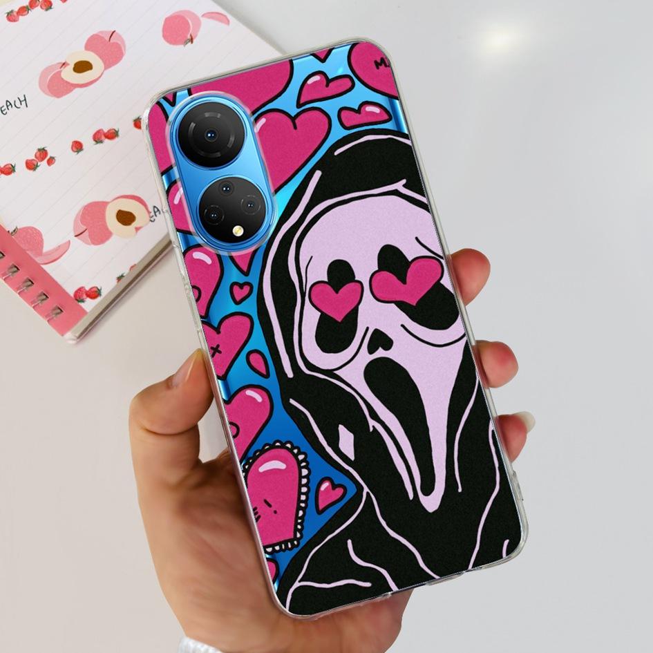 Чехол для Honor X7 Ударопрочный Прозрачный Силиконовый Мягкий ТПУ Задняя Крышка Для HonorX7 X 7 Funda CMA-LX2 CMA-LX1 CMA-LX3 Защитный Чехол для Телефона