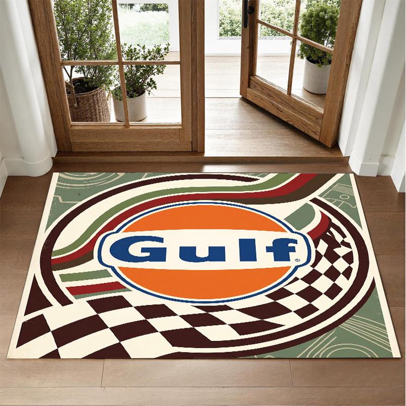 Ковер Gulf Design из кристаллического велюра, мягкий декоративный коврик для спальни, прихожей