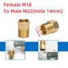 1Pcs Pipe Fitting Male Female Adapter Transitional Joints  for High Pressure Washer Torch