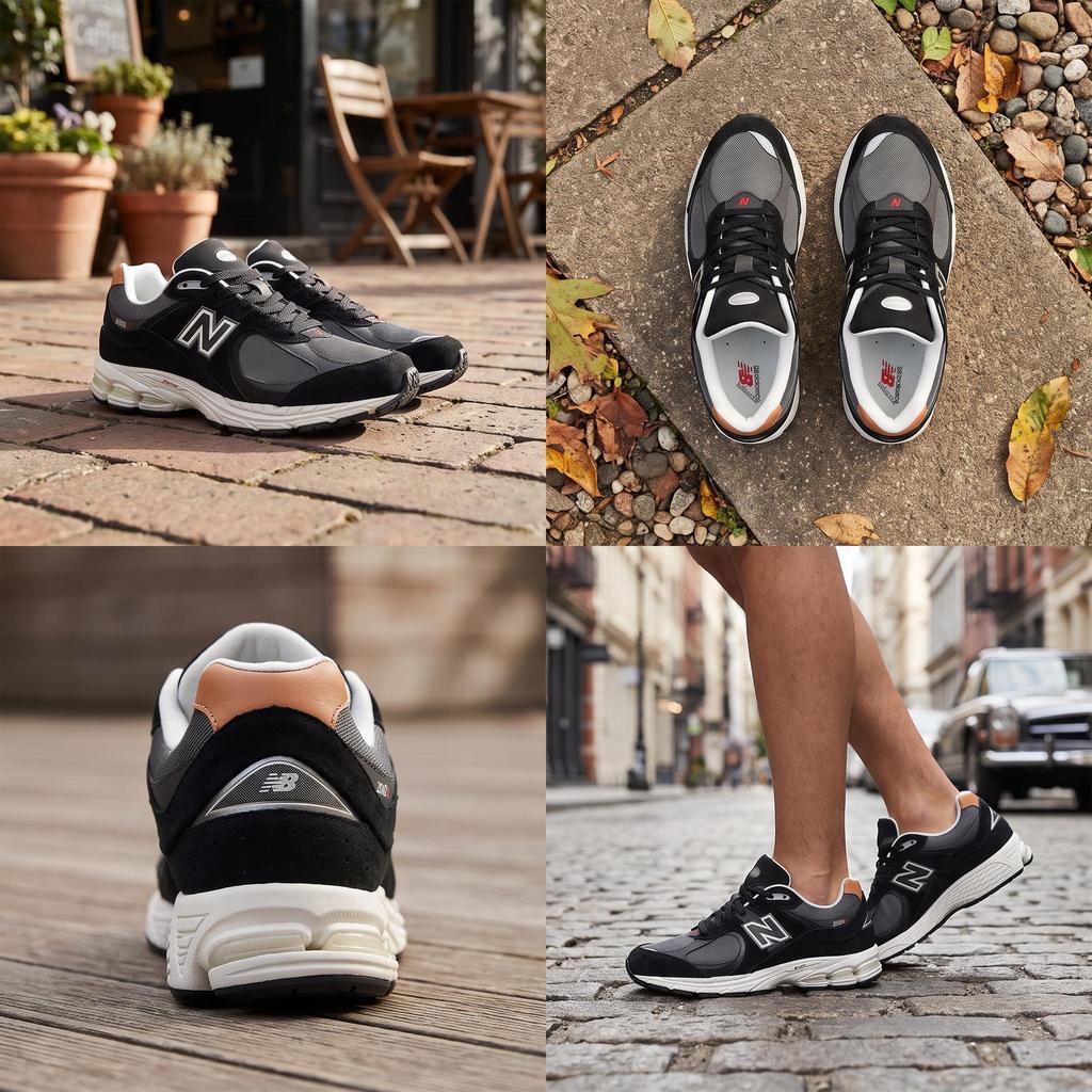 New Balance Кроссовки унисекс 2002R Black Sepia Magnet M2002REB