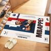Mbappe 103 Customizable Name Floor Rug Office Rug Suitable for Game Room Bedrooms Balcony Playrooms Antislip Carpet Office home decor