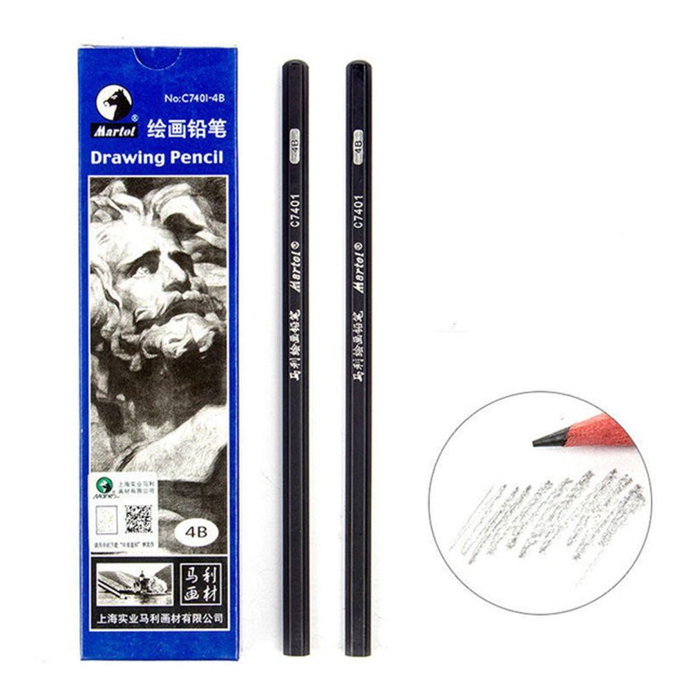 12B 14B 7B 8B 10B Art Stationery Soft Charcoal Drawing Pencils Sketch Pencils 2B Pencils HB 2H B 2B