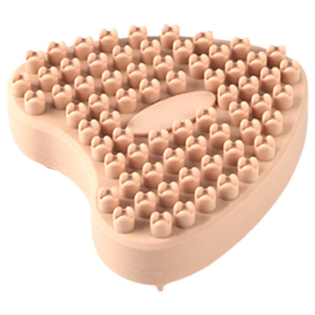 Массажер для кожи головы, силиконовая щетка для шампуня, для влажных и сухих волос, мягкий, гибкий массажер для головы, для чистки волос, для расслабления, для снятия шелушения