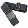 No Border FABLT One-Touch Belt, Made In Japan, Soft Belt, 50mm, Medium, Black, FA-BLTNX50MBK