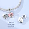 New In Charm 925 Silver Tree of Life Rose Pendant Charms Beads Fit Original 925 Bracelet For Women Jewelry Gift DIY