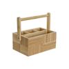 Cutlery Tray - DKD Home Decor - Bamboo - Brown - 27x16.5x11.5 Cm - Practical and Elegant