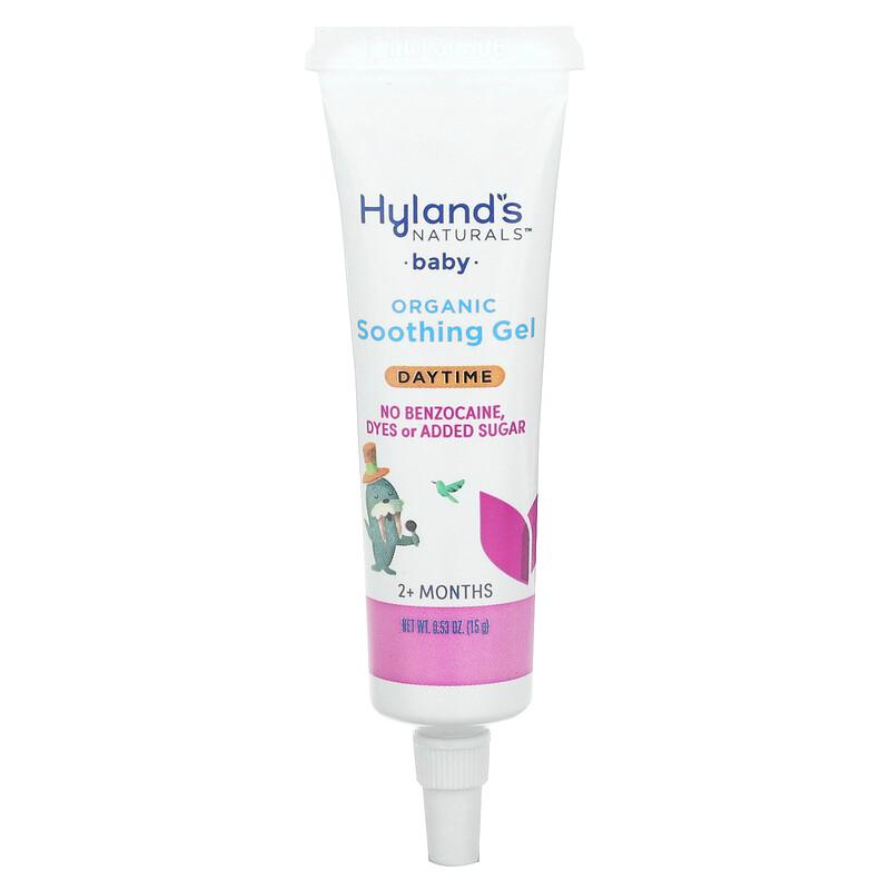 Baby Organic Soothing Gel, Daytime, 2+ Months, Organic Cherry, 0.53 oz (15 g)
