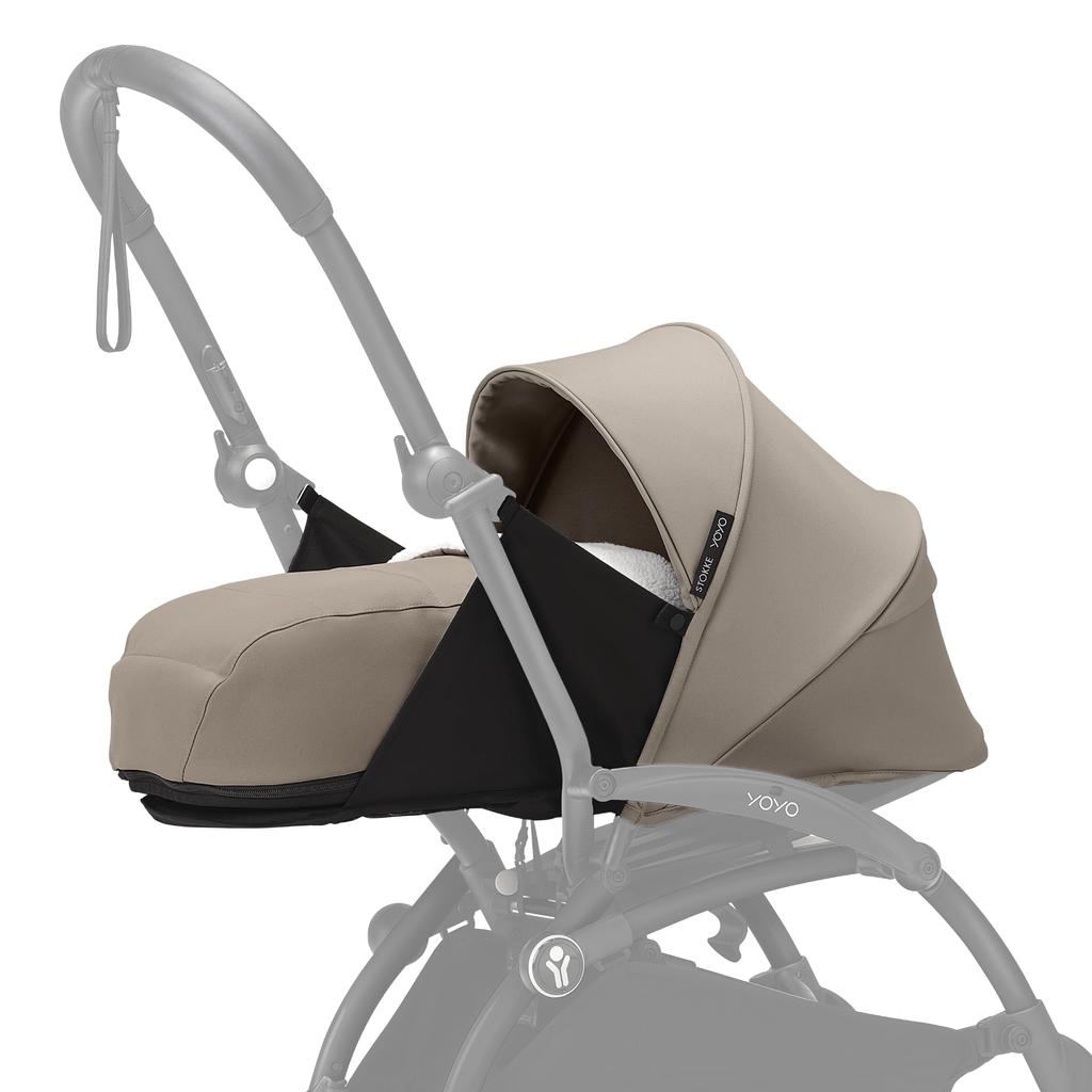 Stokke YOYO Stroller Accessories 0 To 6 Months Newborn Pack Can Be Used from Newborns Taupe Separately A-type Sold