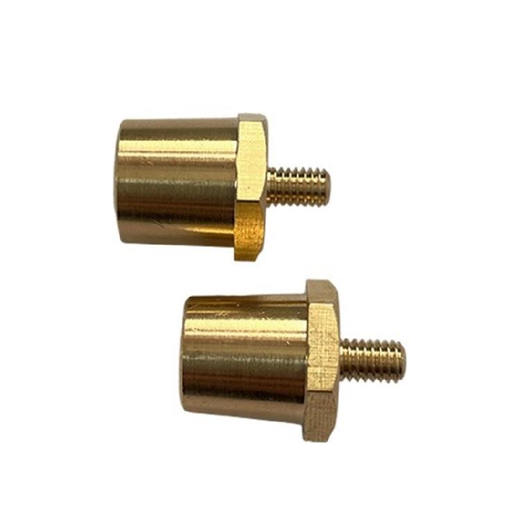 Automotive Battery Accessories Brass Battery Post Adapter Battery Terminals Charging Post Connector Male Thread