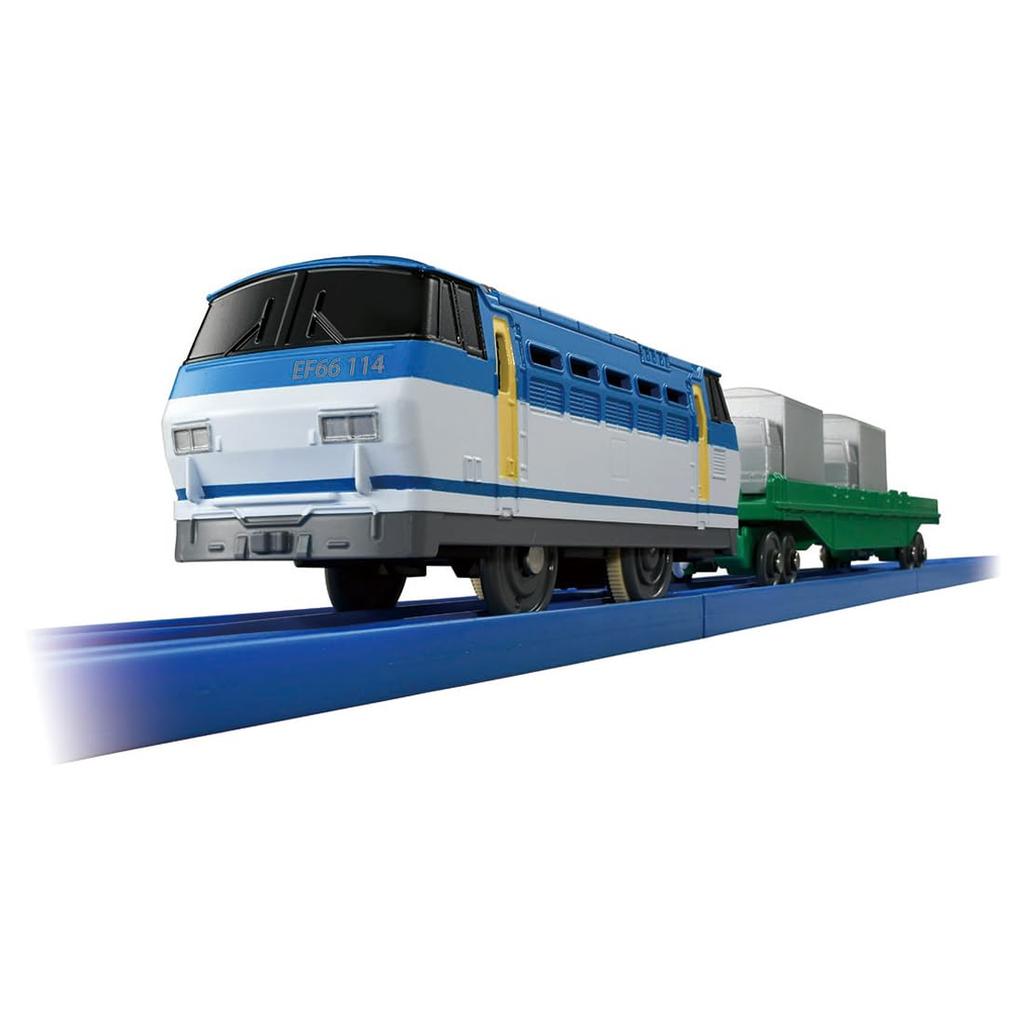 TAKARA TOMY Plarail S-58 Поезд-транспортер с вагонами Игрушка-поезд Возраст 3+
