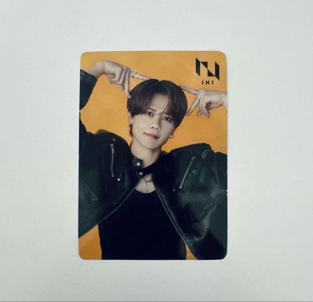 [USED] INI THE VIEW Kyosuke Fujimaki trading card TSUTAYA