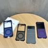 Магнитный полупрозрачный матовый чехол для телефона MagSafe для Samsung Galaxy Z Flip 6 5 4 3 Flip6 Flip5 Flip4 Flip3 5G Противоударный чехол