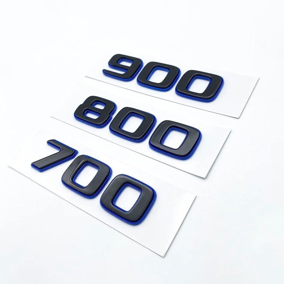 Синий логотип автомобиля, наклейка-эмблема 700 800 900 EDITION, задняя наклейка Brabus, наклейка на багажник для Mercedes Benz AMG Brabus W463 W464