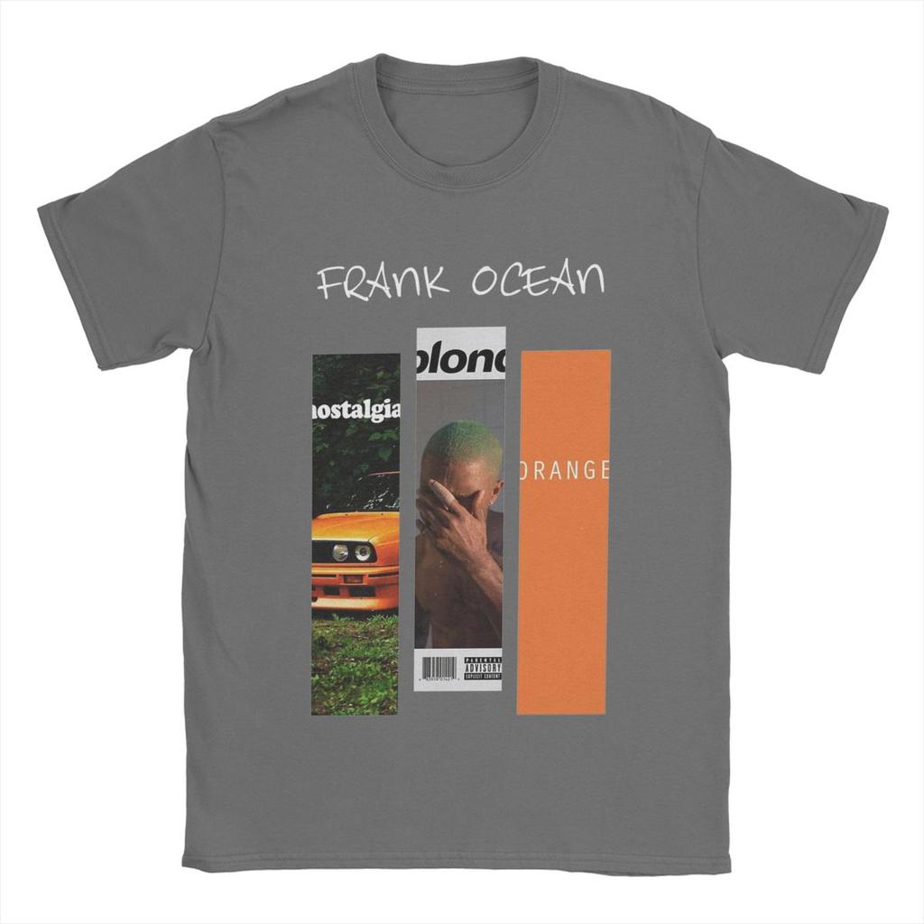 Футболка Franks Oceans Albums для мужчин, новинка, 100% хлопок, футболки с круглым вырезом и коротким рукавом, одежда больших размеров