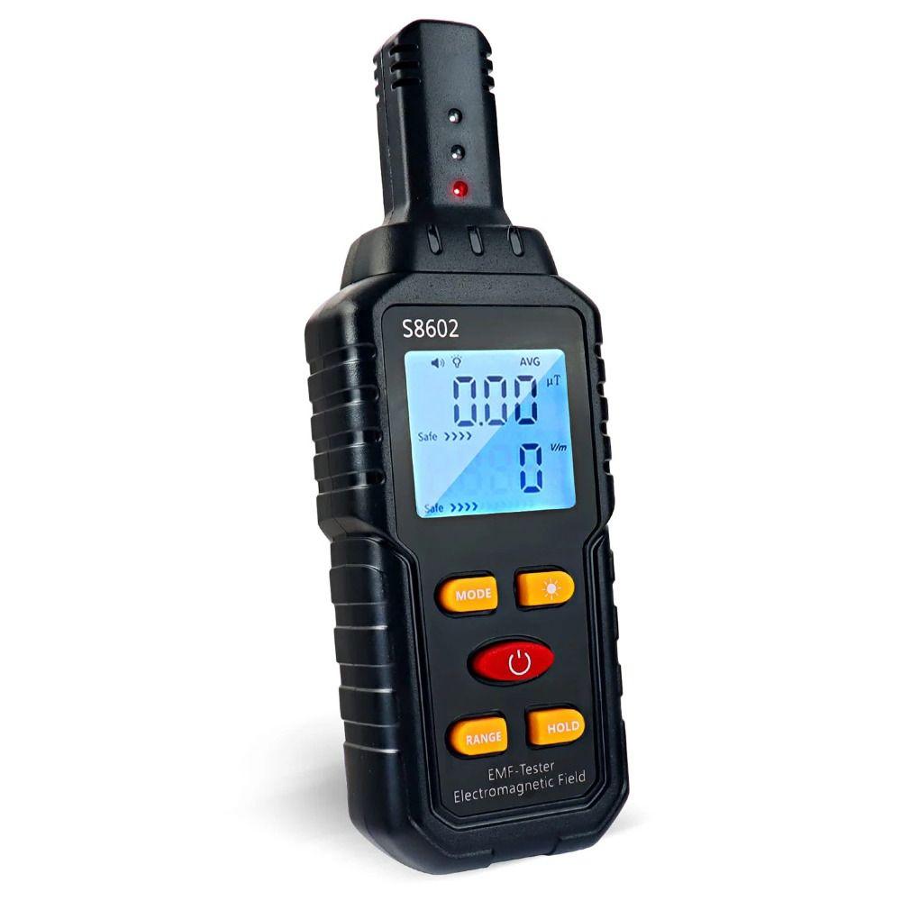 High Precision Electromagnetic Radiation Tester Backlight Digital EMF Meter  Electrician
