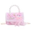 Charming Lightweight Pearl Shoulder Bag For Girls Featuring Cute Design Princess
