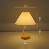 Nordic Table Lamp Bedside Remote Control Night Light Bedroom Creative Atmosphere Lamp