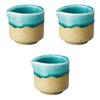 Set of 3 Small Turkish Pitchers [4.6 X 4.3 X 3.9 Cm (35cc)]  Western-style Tableware, Ceramic, Made In Japan, Setomonohonpo