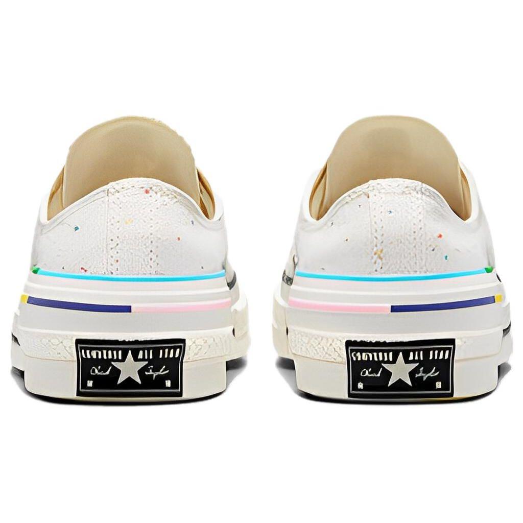 Converse Кроссовки Chuck 70 Low Pride - Proud to Be Unisex Cream Egret Black A06030C