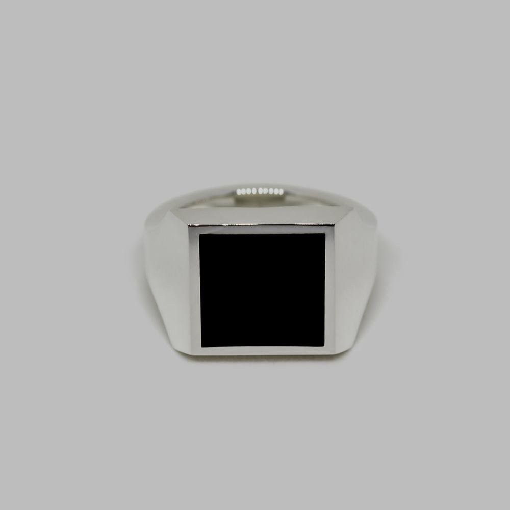 Dood Stone Tetragon Signet Ring (Type A)
