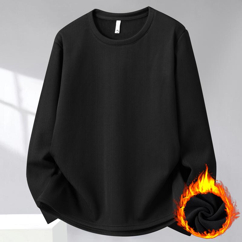 Мода больших размеров 5XL-13XL Осень Зима Оверсайз Толстовки для мужчин Одежда Толстые Теплые на флисовой подкладке Топы с длинным рукавом Повседневные мужские пуловеры