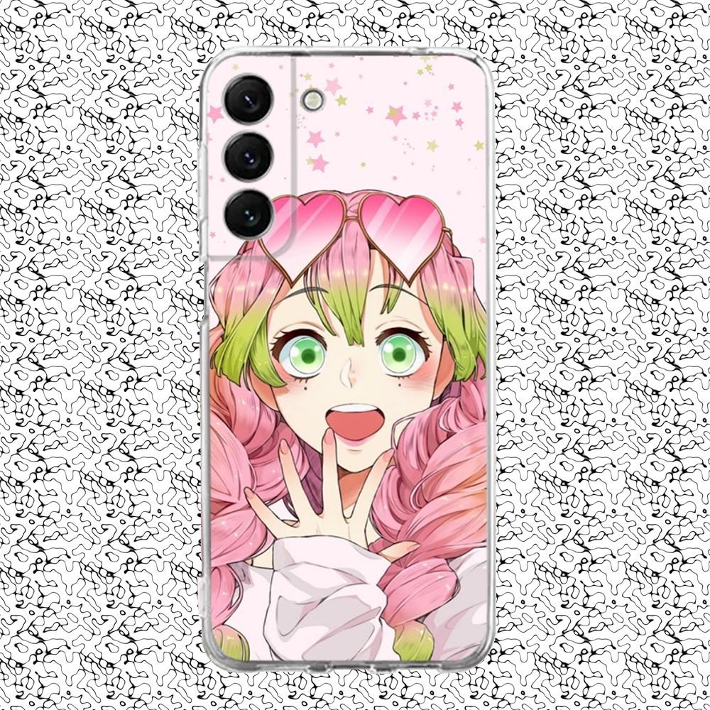 Чехол для телефона Mitsuri Kanroji Силиконовый Для Samsung S30,S23,21,22,20 Ultra,S20 FE lite,S10,9,PIus Note20ultra Прозрачный