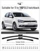 2021 VW POLOPLUS Оригинальная задняя щетка стеклоочистителя, Бескаркасная резиновая полоса