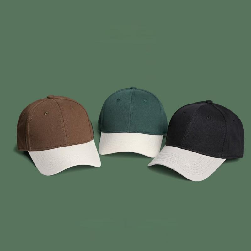 Spring And Summer Soft-Top Baseball Cap, Female Dopamine Fashion Contrasting Color Cap, American Retro Outdoor Light Board Casual Hat