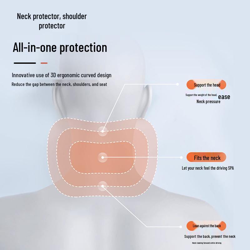 Регулируемый подголовник в автомобиль Starship Plus от Baili идеально подходит для AITO M5, M7, M8, M9 - Идеален для защиты шеи.