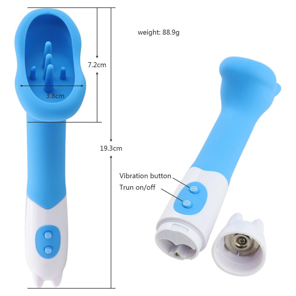 12 скоростей G Spot Вибратор Стимуляция клитора Массажная щетка для взрослых Секс-игрушки Вибраторы