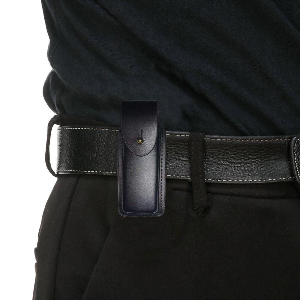 Кобура, кожаный чехол, держатель, складной нож, инструмент, чехол для фонарика, чехол с петлей для ремня, переноска в лагере, на открытом воздухе