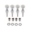 4Pcs Banjo Geared Machine Tuner Pearled Pegs Musical Instrument Accessories HA106