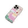 Чехол для телефона Star Pink Sofa Cat для Apple 13-16 Pro Max, прозрачный космический дизайн