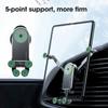 Складной держатель для телефона с экраном, металлическое крепление на воздуховод автомобиля, GPS-кронштейн для iPad, Samsung Galaxy Z Fold 3, Z Fold 2, подставка для телефона