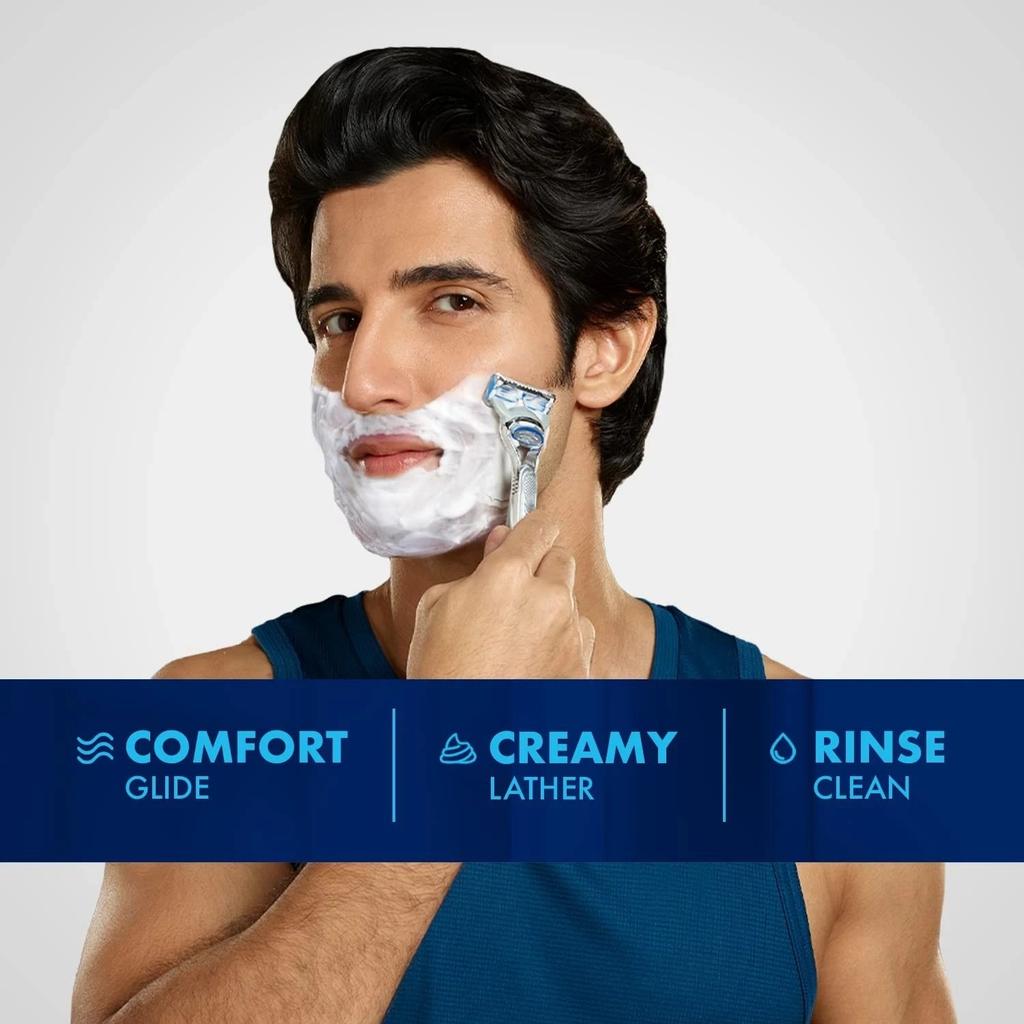 Gillette Classic Sensitive Shave Foam For Men 418 g Free Shipping