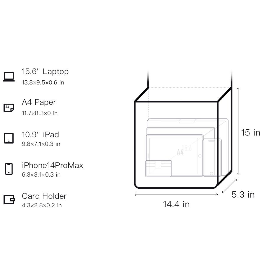 New PUMA Fabric Sports Bag, One Shoulder Handbag Regular Unisex Black/White 079465-01