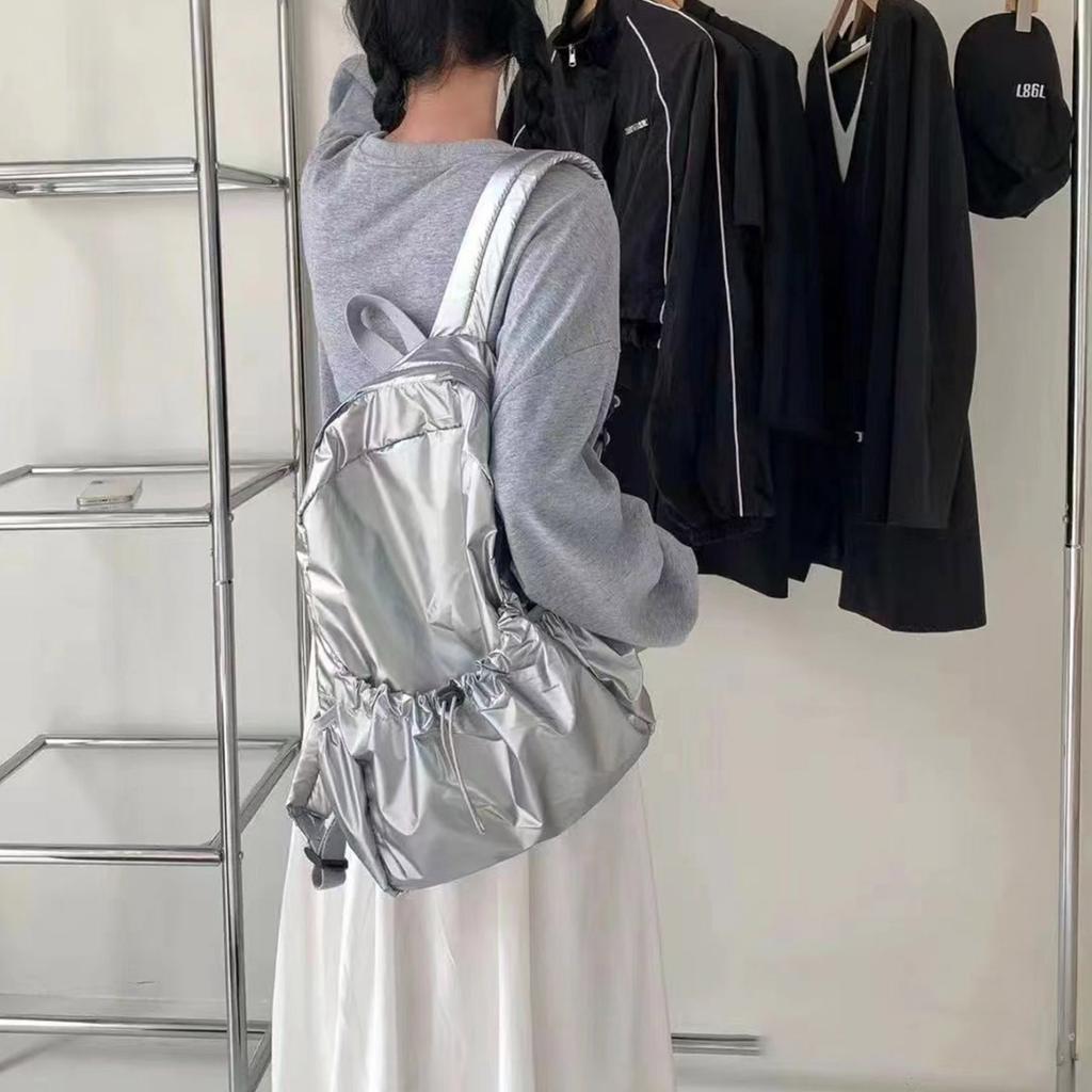 Backpack Lightweight Waterproof Large Capacity Casual Fashion Backpack Neutral Back-To-School Student School Bag