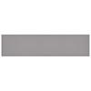Garden Table Light Gray 400 x 100 x 73 cm Poly Rattan