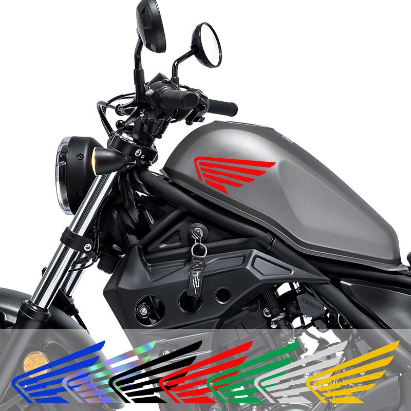 JBH4 Motorcycle Tail Box Decals Motorcycle Decorative Sticker Multicolor Stickers For Honda CRF CB CR XR CRM CBR 125 250 300 350 400