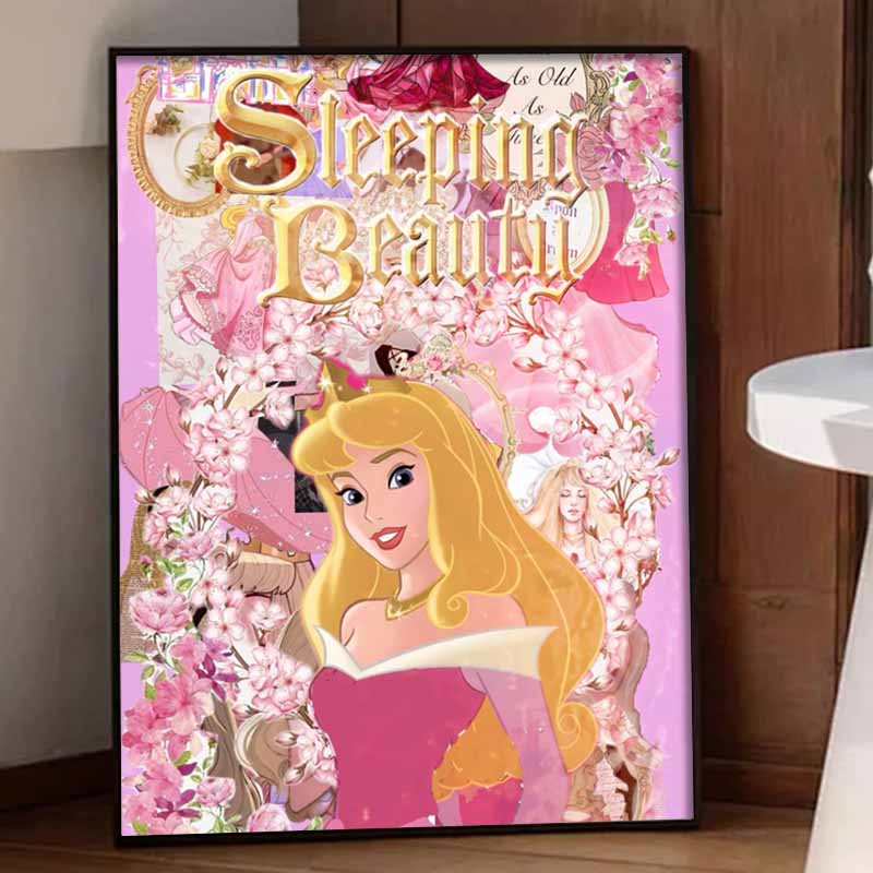 Disney Алмазная живопись 5D Сделай сам Спящая красавица Алмазная живопись Искусство Набор для алмазной живописи Подарок для взрослого/новичка Идея для дома