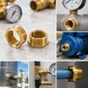1/8 1/4 3/8 1/2 3/4 Reducer Pipe Fitting Brass Threaded Reducing Coupler Water Gas Adapter