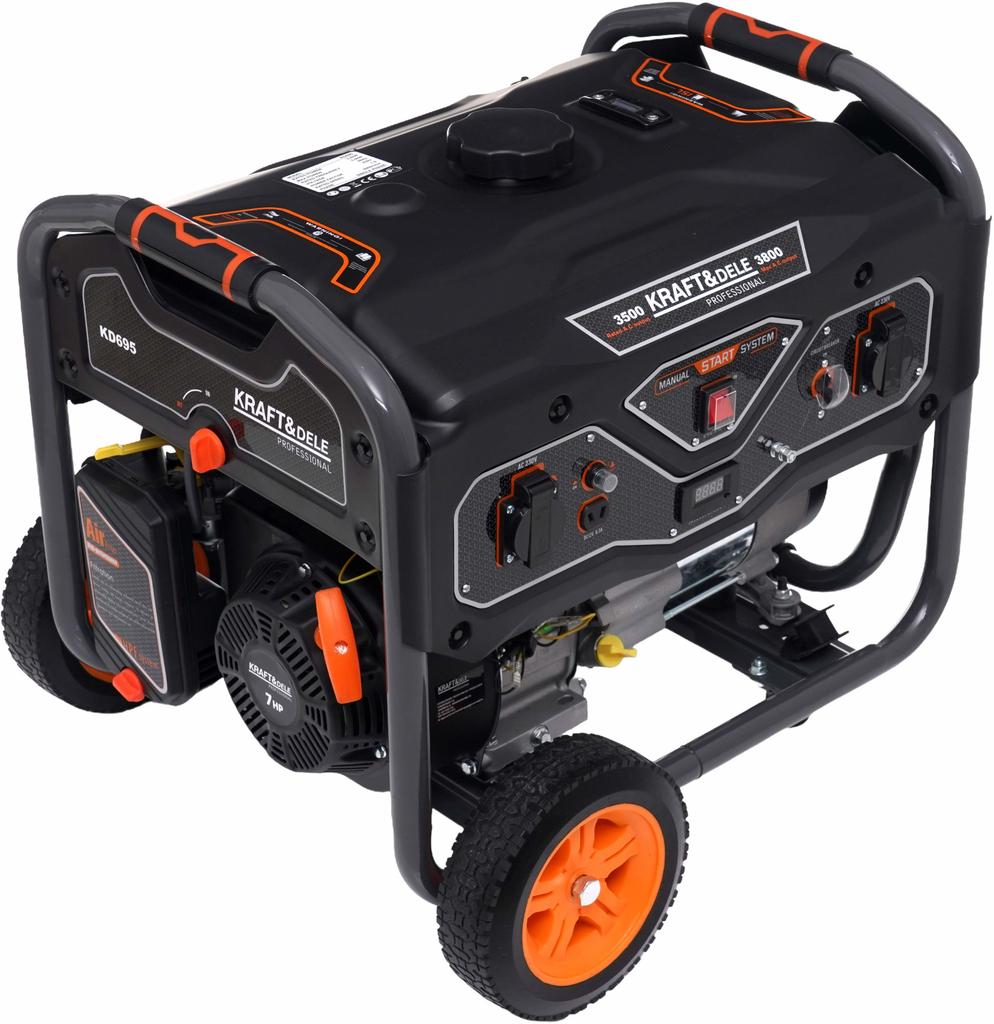 Agregat Prądotwórczy 3,5Kw Kompaktowy | Kraft&Dele