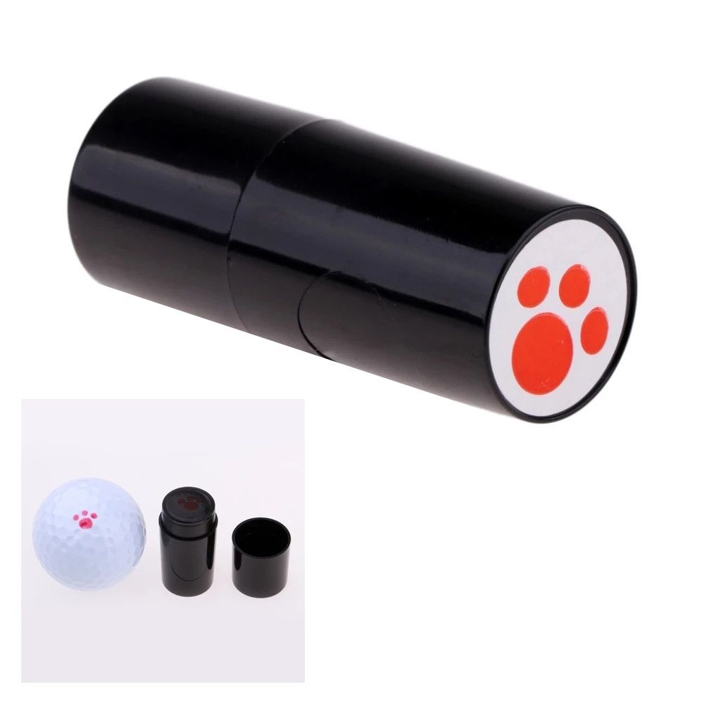 Colorfast Multicolors Long Lasting Plastic Impression Seal Quick-dry Golf Ball Stamper Stamp Marker