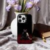 J-Japanese B-Bushido S-Samurai  Phone Case For iPhone17,16,15,14,13,12,11 Plus,Pro Max Black Candy silver phone case