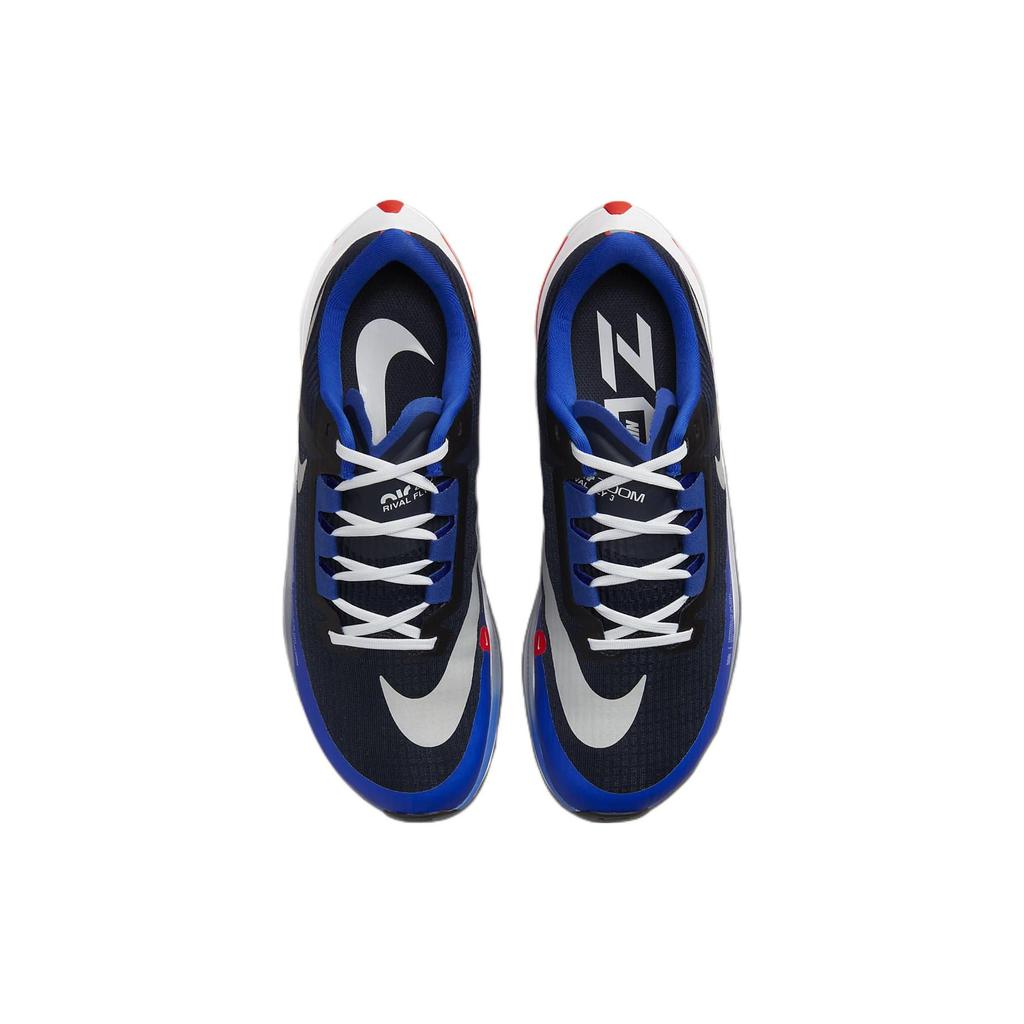Nike Air Zoom Rival Fly 3 Obsidian Bright Crimson Unisex Sneakers Blue Racer-Blue White CT2405-451